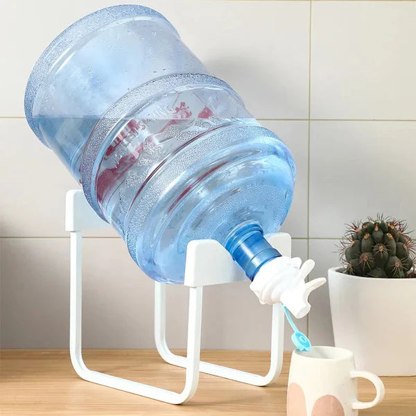 Portable Strong Water Dispenser Bottle Stand With Nozzle Tap (Random Color)