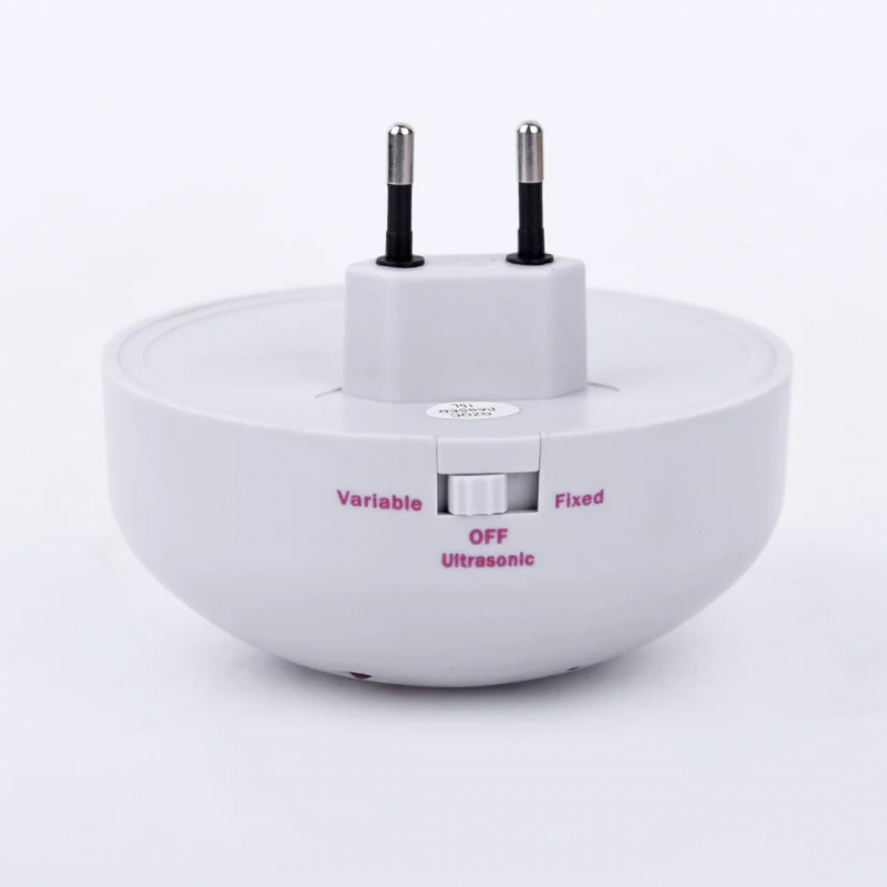 (Round Shape) Super Ultrasonic Mouse & Mosquito Repeller For Homes And Apartments