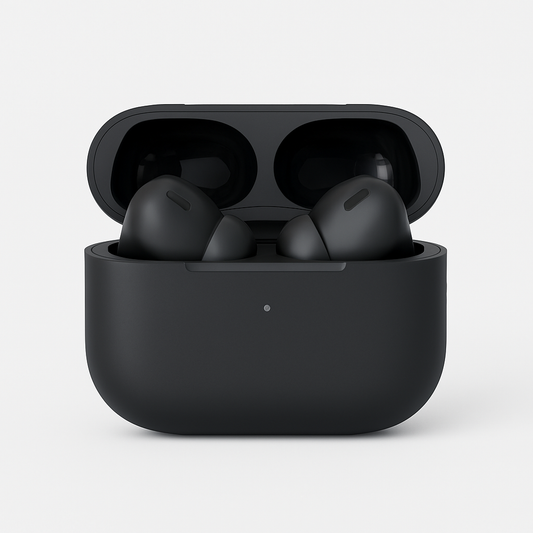Apple Pro 2 BT Earbuds – Wireless Earphones With Buzzar, Volume Control & Wireless Charging Case