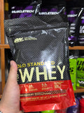 Optimum Nutrition ON Whey Powder Gold Standard Chocolate Flavor 1kg 2lbs Pouch For Muscle Gain