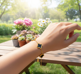 QXT-134 Clover Bracelet – Stainless Steel | Elegant & Durable Accessory