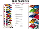 Amazing Shoe Rack Organizer | 10 Layer
