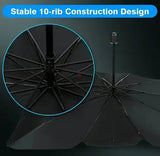 Premium Car Windshield Sun Shade Umbrella – Foldable UV Reflector & Heat Insulation Cover