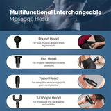 Massage Gun 5 In 1 Multifunctional Electric Full Body Massage Equipment Set - 6 Speeds With 4 Massage Heads For Deep Tissue Relief And Relaxation (Random Color)