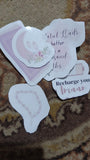 Ramadan Mubarak Sticker Pack – 12 Uncut Decorative Stickers