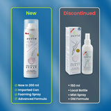 New Ecrin Hair Removal Foaming Spray - Advance Formula With Refreshing Fragrance (200ml)