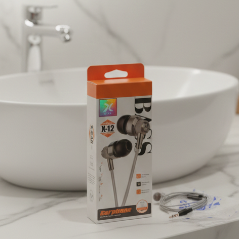 X‑Star Earphones | Random Colour & Design | Clear Sound | Comfortable Fit