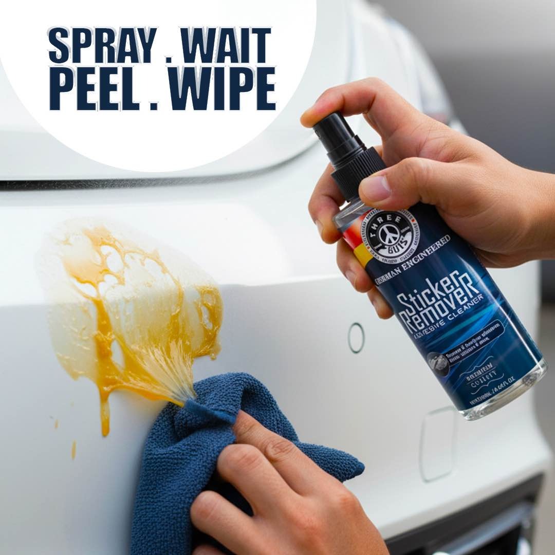Sticker Remover | Premium Adhesive Cleaner | THREE GUYS | German Engineered (250ml)