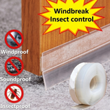 1 Meter Self-Adhesive Door Sealing Tape | Weatherproof Door & Window Seal Strip | Wind & Dust Protection