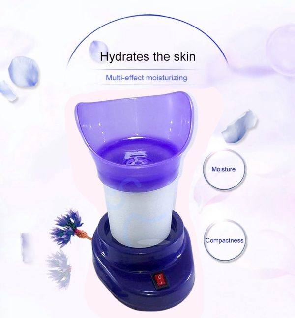 2 In1 Facial Steamer Inhaler Machine For Block Nose And Facial Usage With Inhaler Cap With Box Packing