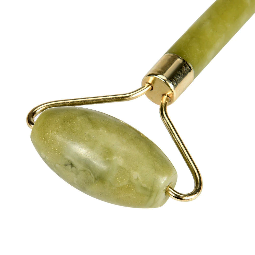 Flawless Jade Roller With Guasha (Marble Stone) Stimulates Healthier Skin