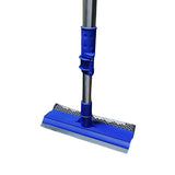 2-In-1 Window Squeegee With Telescopic Handle – Multi-Function Glass Cleaning Tool For Home & Office