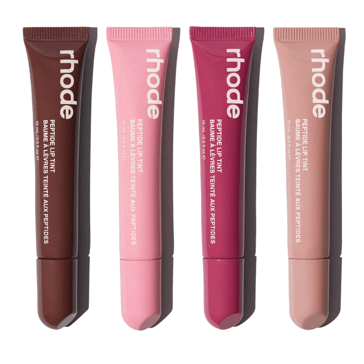 Rhode Peptide Lip Tint – Hydrating Glossy Lip Balm Pack Of 6 (Random Color)