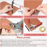 Metal Hand Press Tich Button Machine Metal Good Quality With Button - 50 Button