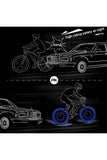 Pack Of 2 Car Wheel LED Light And Motorcycle Bike Light Wheel Light | Led Neon Light (Random Color)