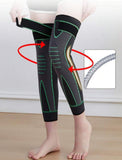 1 Piece Adjustable Compression Knee Support Brace | Breathable Elastic Knee Pad With Strap For Pain Relief, Sports Protection, And Joint Support (With Box)