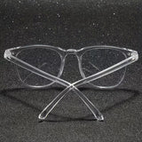 Transparent UV400 Blue Light Blocking Glasses For Men & Women | Clear Lens Computer & Mobile Eyewear | Stylish Unisex Frame With Protective Glasses Box