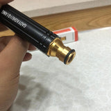 Stainless Steel High Pressure Water Spray Nozzle Durable Black Washer Nozzle