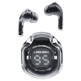 Air 39 Wireless Earbuds - Transparent Design Bluetooth 5.3 - ENC Noise Reduction & Deep Bass Sound - LED Display TWS