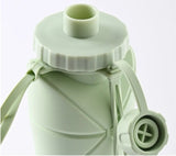Silicone Folding Bottle | 600ML Silicon Foldable Bottle | Smart Travel Bottle Collapsible Design (Random Color)