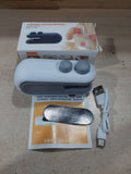 1 Pc Mini Heat Sealing Machine 2-In-1 Cutter & Sealer With USB Cable – Compact USB Rechargeable Food Bag Sealer For Snacks And Storage (Random Color)