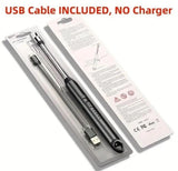 Rechargeable USB Electric Candle Lighter – Windproof Flameless Plasma Arc Lighter With 360° Flexible Long Neck