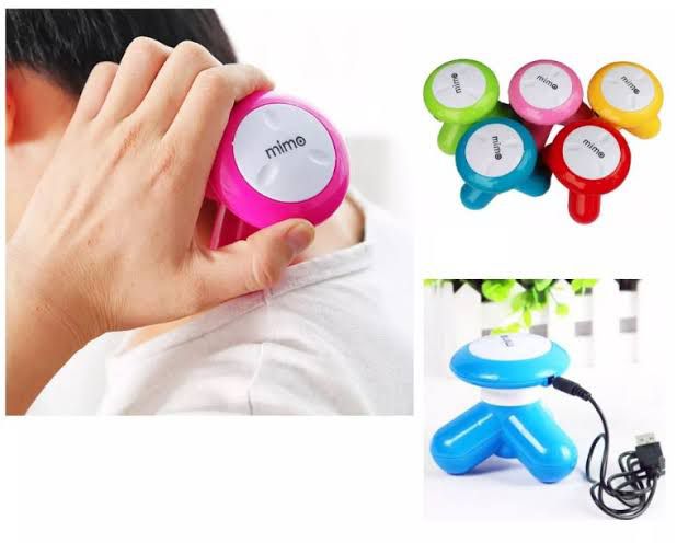 Mimo Mini Electric Full Body Massager – Model-XY3199 – Portable Vibrating Massage Tool For Muscle Relief And Blood Circulation