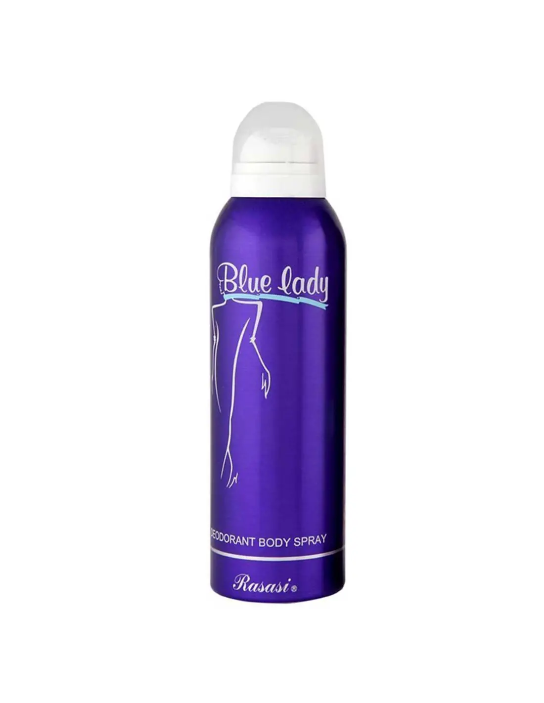 Rasasi Body Spray ( Blue Lady ) - 200ml Sensual And Bold Fragrance Premium Quality | Luxury Fragrance Body Spray For Women ( Original )