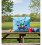 Large Capacity Storage Bag With Cute Dinosaur Print – Foldable, Durable, And Perfect For Toys, Clothes, And Everyday Organization (Random Color)