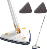 Royal's Triangle Shaped Microfiber Mop –Self-Wringing Floor Dust Mop