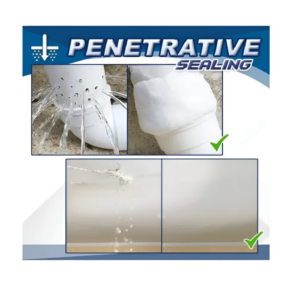 Hydra Waterproof Agent | Super Strong Invisible Waterproof Anti-Leakage Agent | Instant Repair Waterproof Anti-Leakage Agent - 300gm With Brush