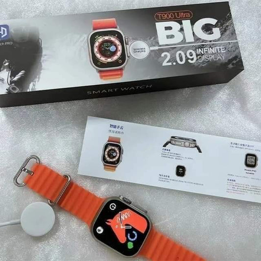 T900 Ultra Smart Watch Fitness Tracker - 2.09 Infinite Display (Random Color)