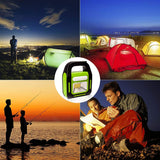 Solar Rechargeable 3-In-1 Emergency Light - Hurry Bolt Portable LED Work Light, Torch & Power Bank