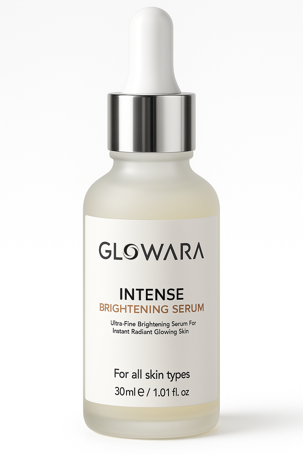 Glowara Intense Brightening Serum – With Alpha Arbutin, Ferulic Acid & Vitamin C For Radiant, Even-Toned & Youthful Skin