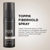 Toppik Hair Fiber Holding Spray, Instant Fuller Looking Hair - 118ml
