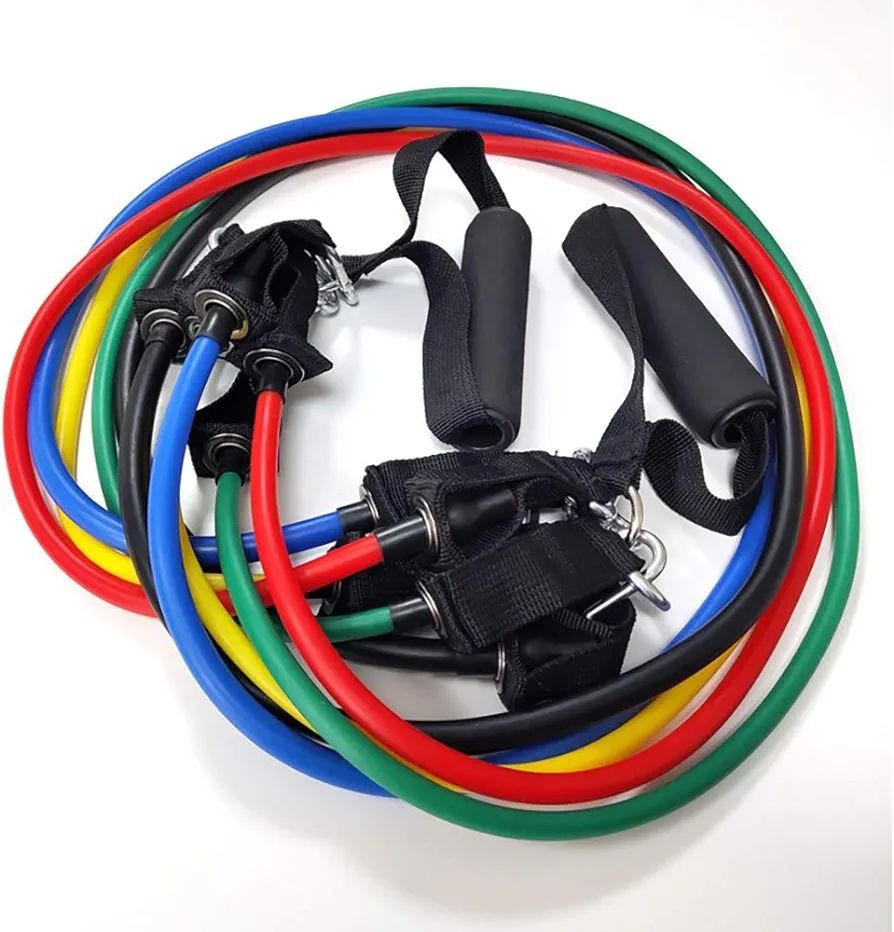Power Resistance Band For Home Workout & Gym Training | Stretch Exercise Band For Fitness, Yoga & Muscle Strengthening