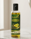 Mustard Hair Oil | Natural Nourishment | Strong, Thick & Shiny Hair | Hair Fall Control & Growth Support | 100Ml