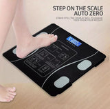 Digital Smart Bluetooth Body Weight & BMI Scale Body Fat Scale Smart Wireless Digital Bathroom Weight Scale Body Composition Analyzer With Smartphone App Bluetooth-Compatible