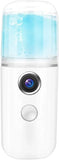 Portable Nano Facial Mist Sprayer – Hydrating Ionic Facial Steamer For Instant Skin Moisture, Glow & Refreshing Mist | USB Rechargeable