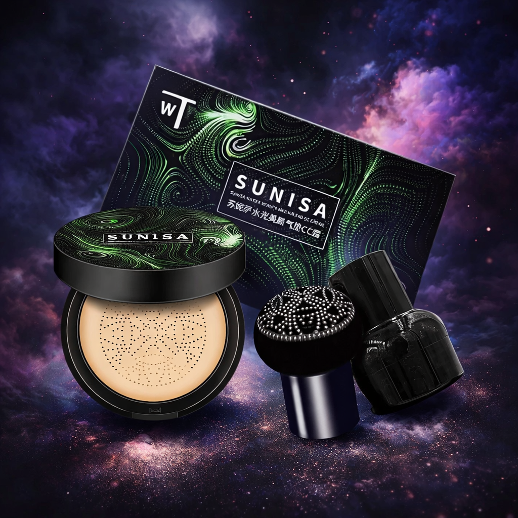 Original Sunisa Mushroom Head Air Cushion BB & CC Cream Foundation – Natural Color