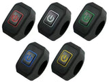 Motorcycle On Off LED Switch Push Button Handlebar Mount | Random Color