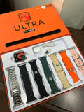 7-In-1 Ultra 3 Smart Watch With 7 Colorful Straps