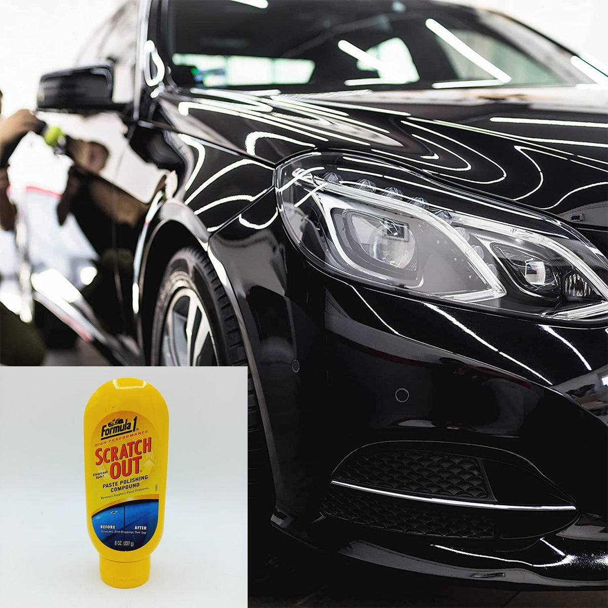 Formula 1 Scratch Out Paste Polishing Compound – Car Paint Scratch Remover (227g)