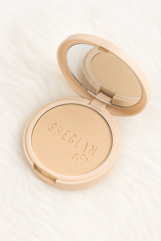 Sheglam Flawless Matte Finish Face Powder,Long-Lasting Coverage,Silky Smooth Texture,Oil Control Formula,Invisible Finish