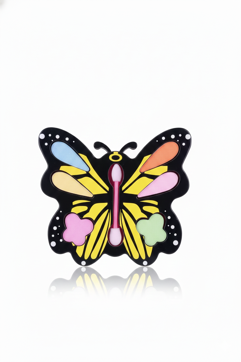 Mini Butterfly Makeup Kit For Kids – Fun Pretend Play Beauty Set