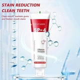 Yayashi SP 4 Ultra Whitening Toothpaste – Strong Stain Removal & Fresh Breath Daily Oral Care (120g)