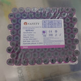 100Pcs Safety Blood Collection Tube Erfect Choice For Medical Blood Storage And Laboratory Needs - 3ML
