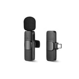 K8 Wireless Collar Microphone 🎤 Type-C Android Supported | Noise Reduction | Vlogging, YouTube & Podcast Mic