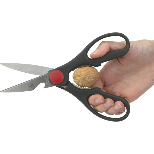 Multifunctional Kitchen Scissors – Durable Stainless Steel,  for Cutting, Chopping & Everyday Use.(Random Colour)