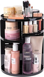 360 Degree Rotating Cosmetic Organizer (Black )